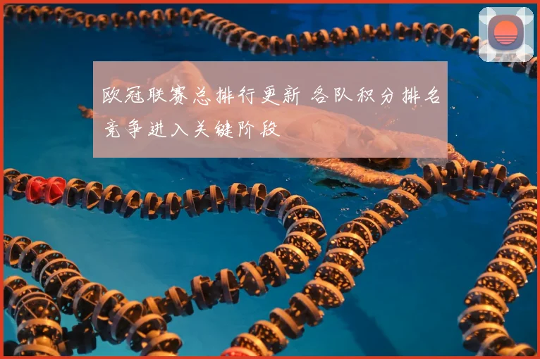 欧冠联赛总排行更新 各队积分排名竞争进入关键阶段