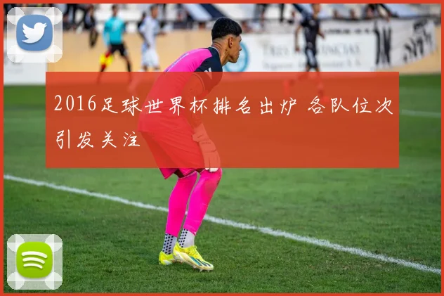 2016足球世界杯排名出炉 各队位次引发关注