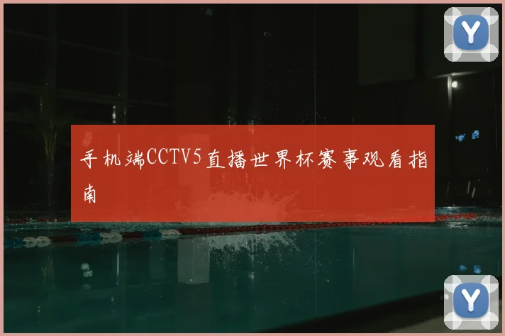 手机端CCTV5直播世界杯赛事观看指南